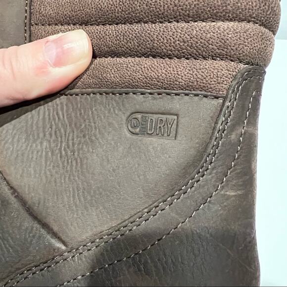 NWOT Merrell Women's Tremblant Wedge Waterproof Espresso Boot Brown Size 10.5 - Picture 13 of 13